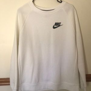 White Nike crewneck